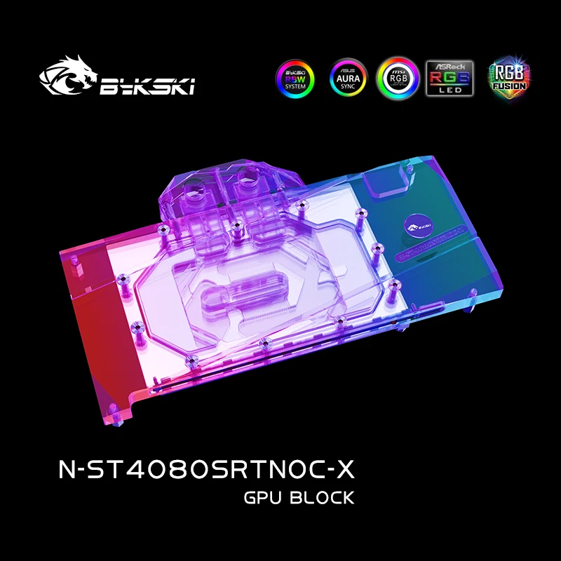 Bloc GPU Bykski N-ST4080SRTNOC - Rtx 4080 Water Cooling Block avis et prix